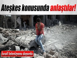 Ateşkes konusunda anlaştılar