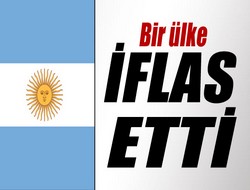Arjantin temerrüte düştü