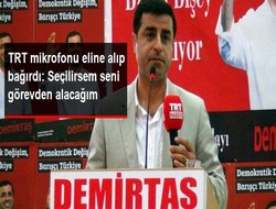 Seçilirsem seni görevden aldıracağım
