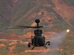 YÜKSEKOVADA HELİKOPTER HAREKETLİLİGİ