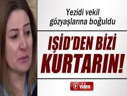 Yezidi milletvekili Irak meclisinde ağladı