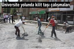 KİLİT TAŞI ÇALIŞMALARI DEVAM EDİYOR