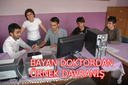 DOKTORDAN ÖRNEK DAVRANIŞ