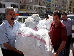 Hakkari’de 183 tutsaktan Ezidilere yardım