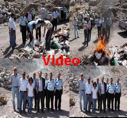 ZABITA EKİPLERİ 300 KİLO ET İMHA ETTİ