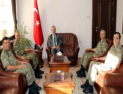 Korgeneral Barutcu’dan vali ziyaret