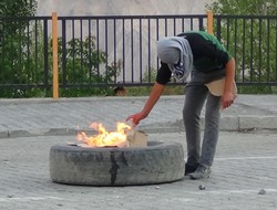 Hakkari'de Kobani gerginliği