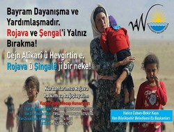 Van’da kurbanlar Rojava ve Şengal’e