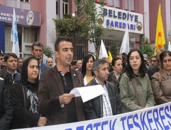 Kesk'ten Teskereye hayır yürüyüşü