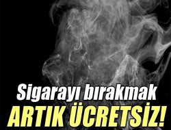 Sigara bıraktırma ürünleri ücretsiz