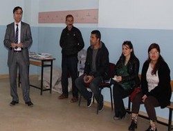 Çimenli köyündeki çiftçilere seminer