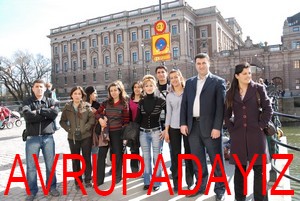 GENÇLERİMİZ AVRUPADA...