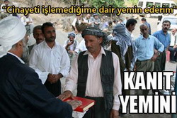 BİZ ÖLDÜRMEDİK YEMİNİ