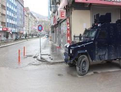 Hakkari'de esnaf kepenk açmadı