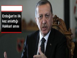 Erdoğan'ın Hakkari anısı