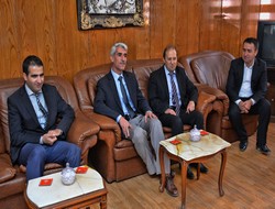 ASP Müdürün'den eş başkanlara ziyaret
