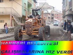 BELEDİYE ÇALIŞMA BAŞLATTI