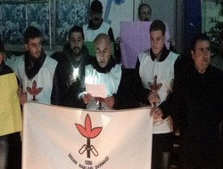 Hakkari İHD'den mumlu eylem