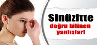 Sinüzitte doğru bilinen yalnışlar