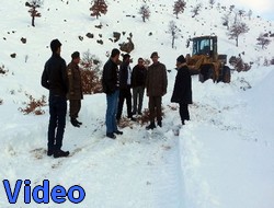 Yayla'da mahsur kalanları jandarma kurtardı