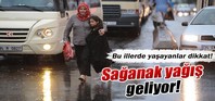 Yağışlı hava geliyor