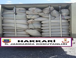 18 ton kaçak çay ele geçirildi