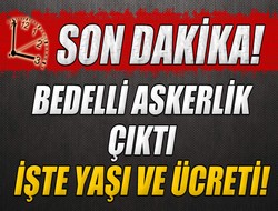 Davutoğlu bedelli askerlik ücretini açıkladı