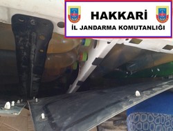 2 ton kaçak yakıt ele geçirildi