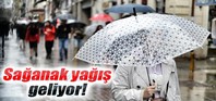 Yağışlı hava geliyor