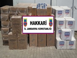 52 bin 500 paket kaçak sigara ele geçirildi