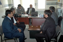 MECLİS ÜYELERİ İHA'YI ZİYARET ETTİ..