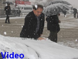 Hakkari'de kar esareti