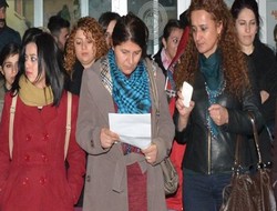 DÖKH'ten mağdur S.K.'ya destek