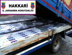 15 bin paket sigara ele geçirildi