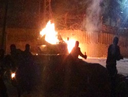 Hakkari'de Suruç gerginliği (polis gruba müdahale etti)