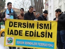 'Dersim ismi iade edilsin'