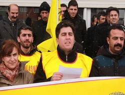 BES üyelerinden zam protestosu