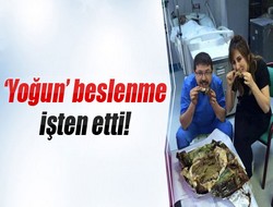 Yoğun bakımda kebap keyfi görevden etti