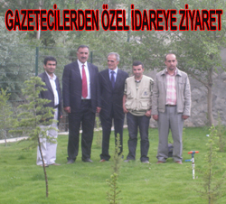 GAZETECİLERİN ZİYARETİ SÜRÜYOR