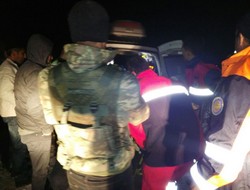 Avcı donmak üzereyken kurtarıldı