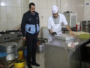 Zabıta ekiplerinden beyaz bayrak uygulaması