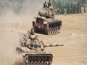 Silvan’da tanklar ve zırhlı araçlar konuşlandırıldı