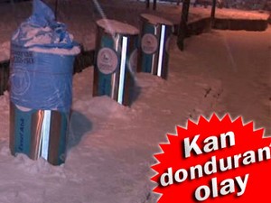 Eşini parçalara ayırarak çöpe attı