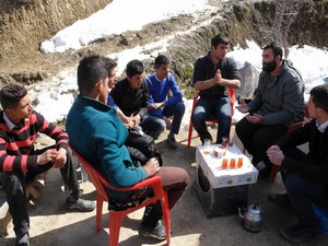 Köyümüzü terk etmek istemiyoruz