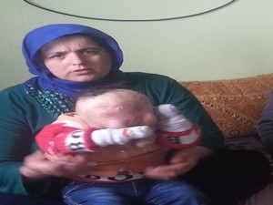 ASP Müdürlüğü Serkan'ı evinde ziyaret etti