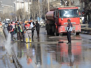 Yüksekova belediyesinden hummalı çalışma