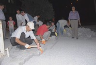 Belediye gece mesaisinde