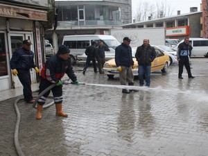 Yüksekova belediyesin'den hummalı çalışma