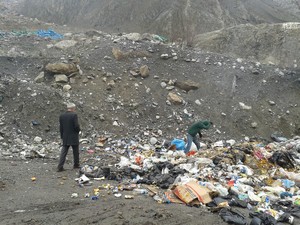 ASP çöp alanındaki hurdacıların sorunlarını yerinde dinledi