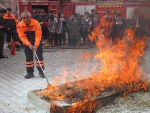 Hakkari'de gerceği aratmayan tatbikat